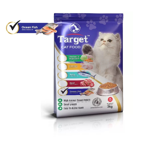 Target Cat Food Ocean Fish 3kg delivery near you foodpanda Pakistan